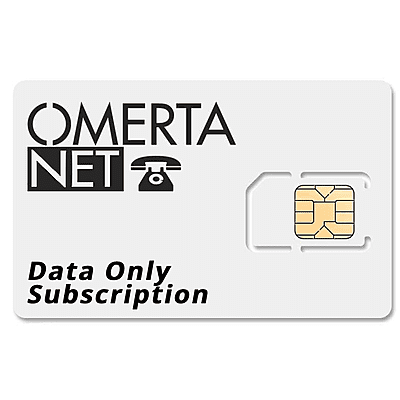 OmertaNet Data Only 12 Months